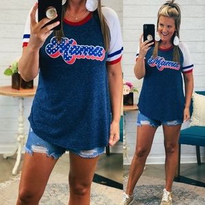 Patriotic Mama Tee